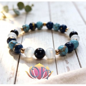 PULSEIRA ANCESTRAL COM TURMALINAS - METAMORFOSE ÍNDIGO 